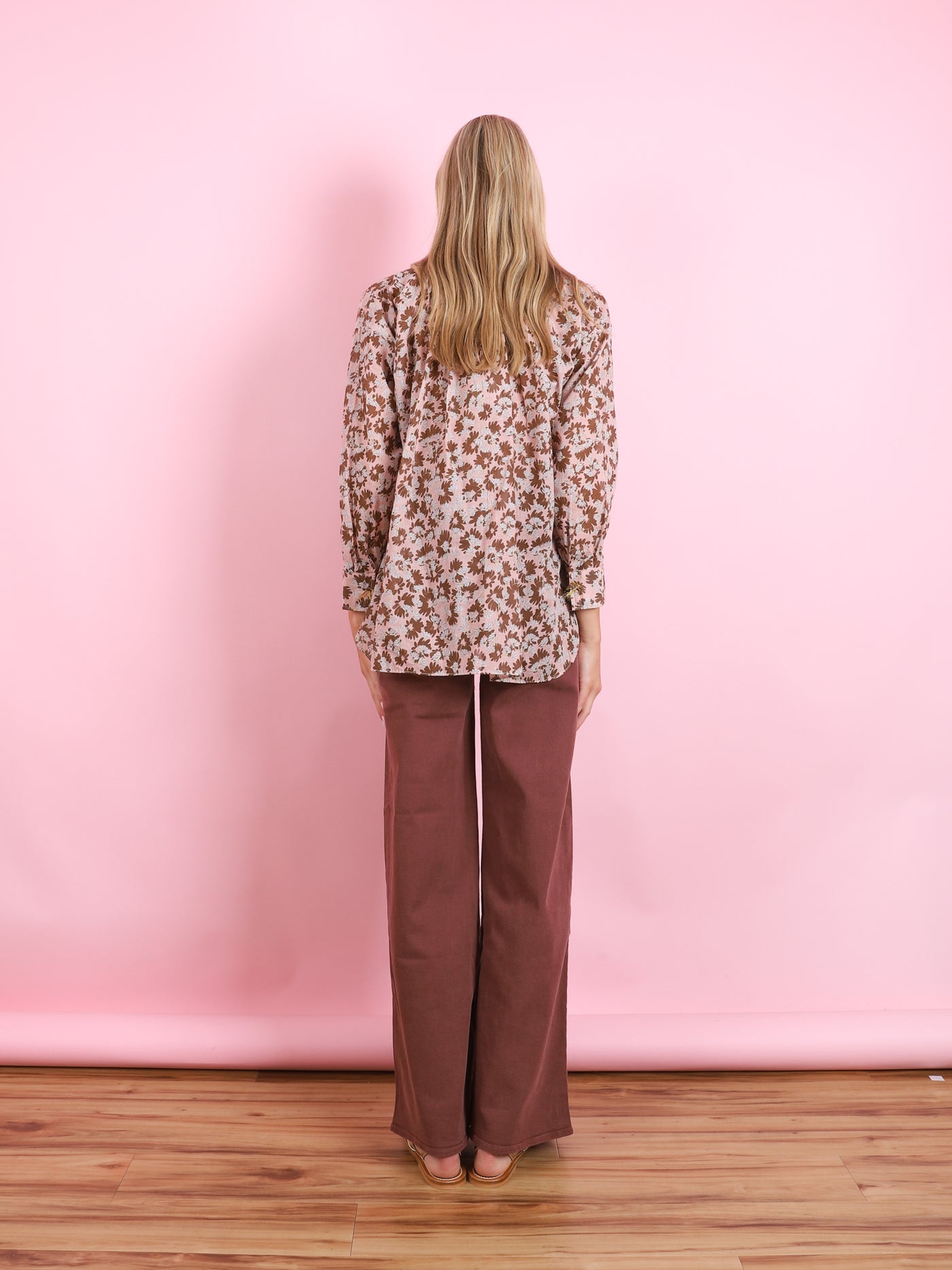 MARGARITA PEONY BASE FRILL SHIRT