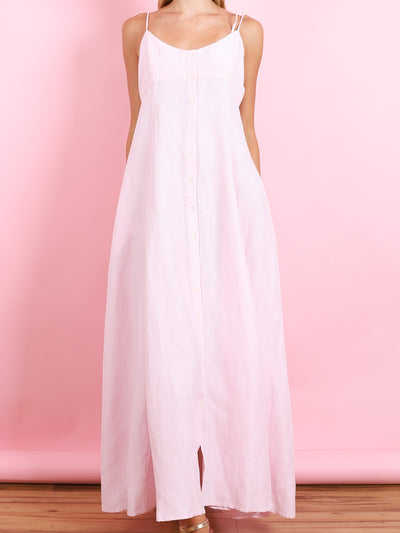 HIGH GARDEN MAXI DRESS IN PINK