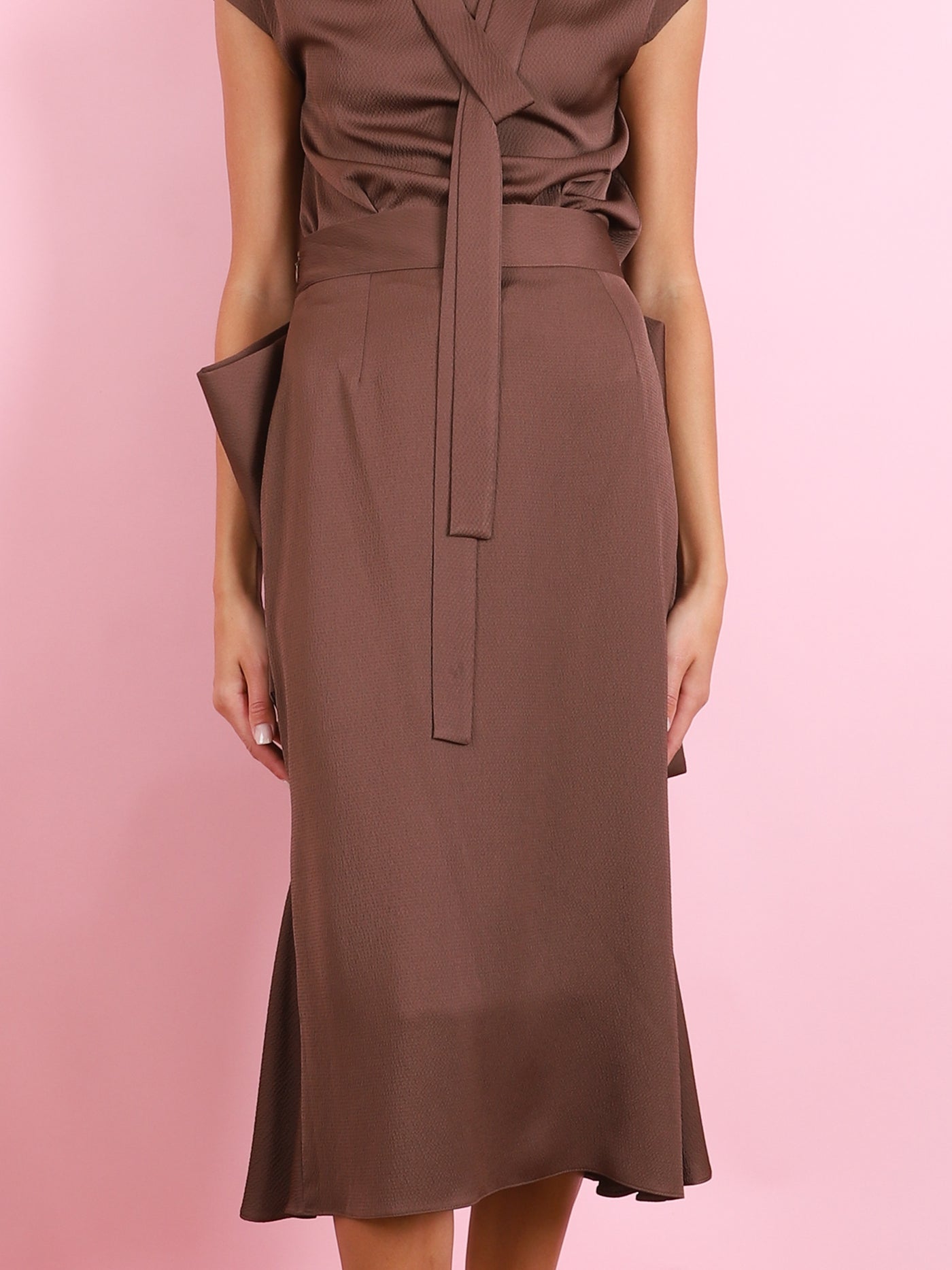 MAXI BOW SKIRT