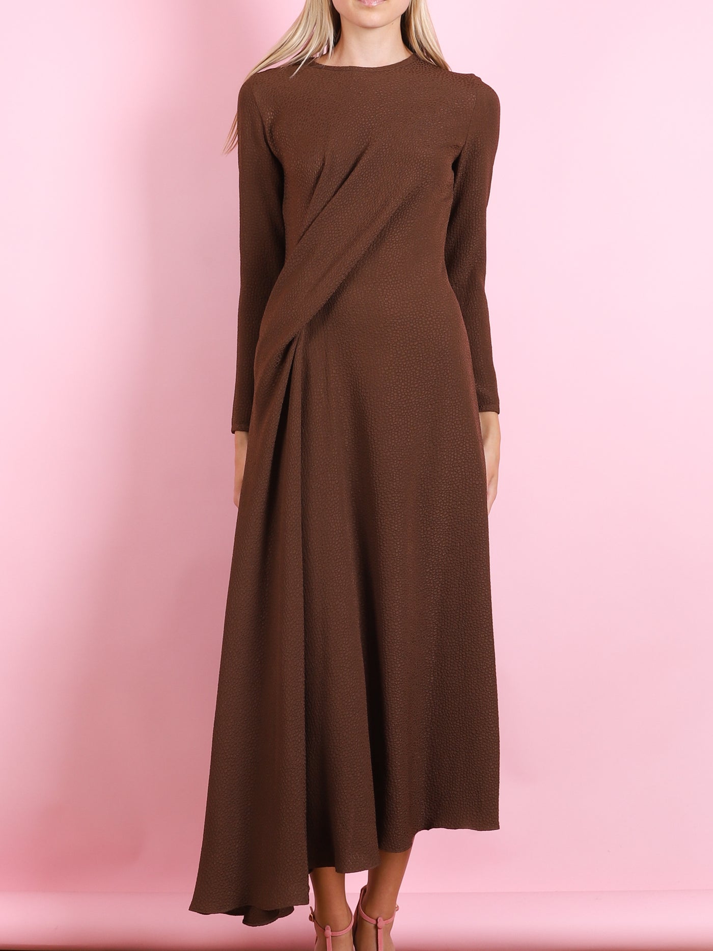 FLECHE LONG SLEEVE BUBBLE DRESS