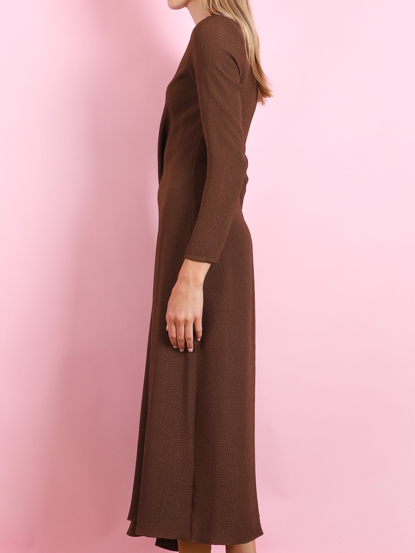 FLECHE LONG SLEEVE BUBBLE DRESS