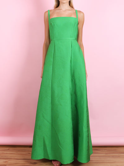 EMBOSSED MATHILDE GOWN