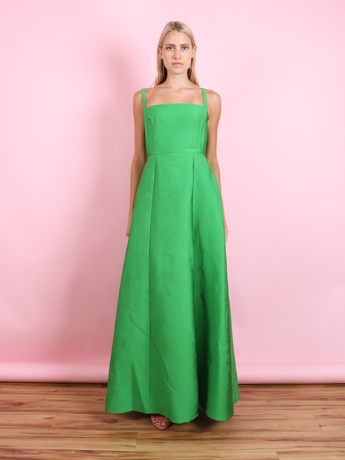 EMBOSSED MATHILDE GOWN