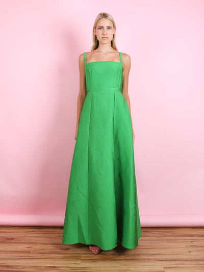 EMBOSSED MATHILDE GOWN