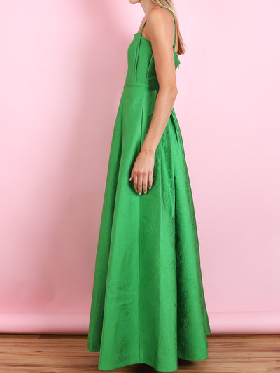 EMBOSSED MATHILDE GOWN