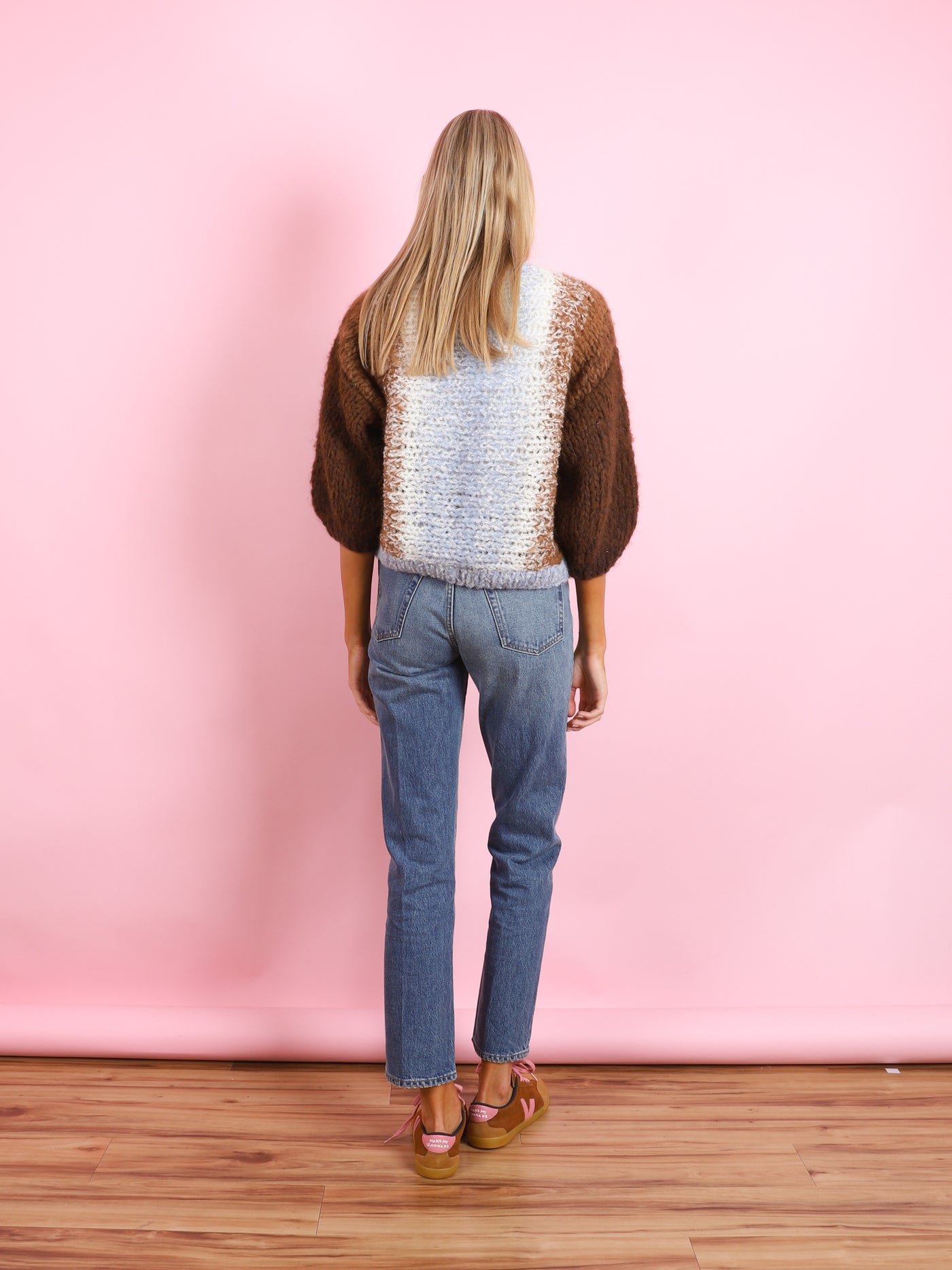 OMBRÉ BOMBER CARDI