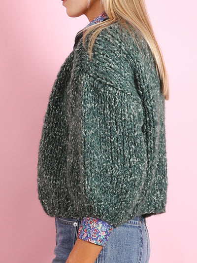 BOUCLÉ CARDIGAN