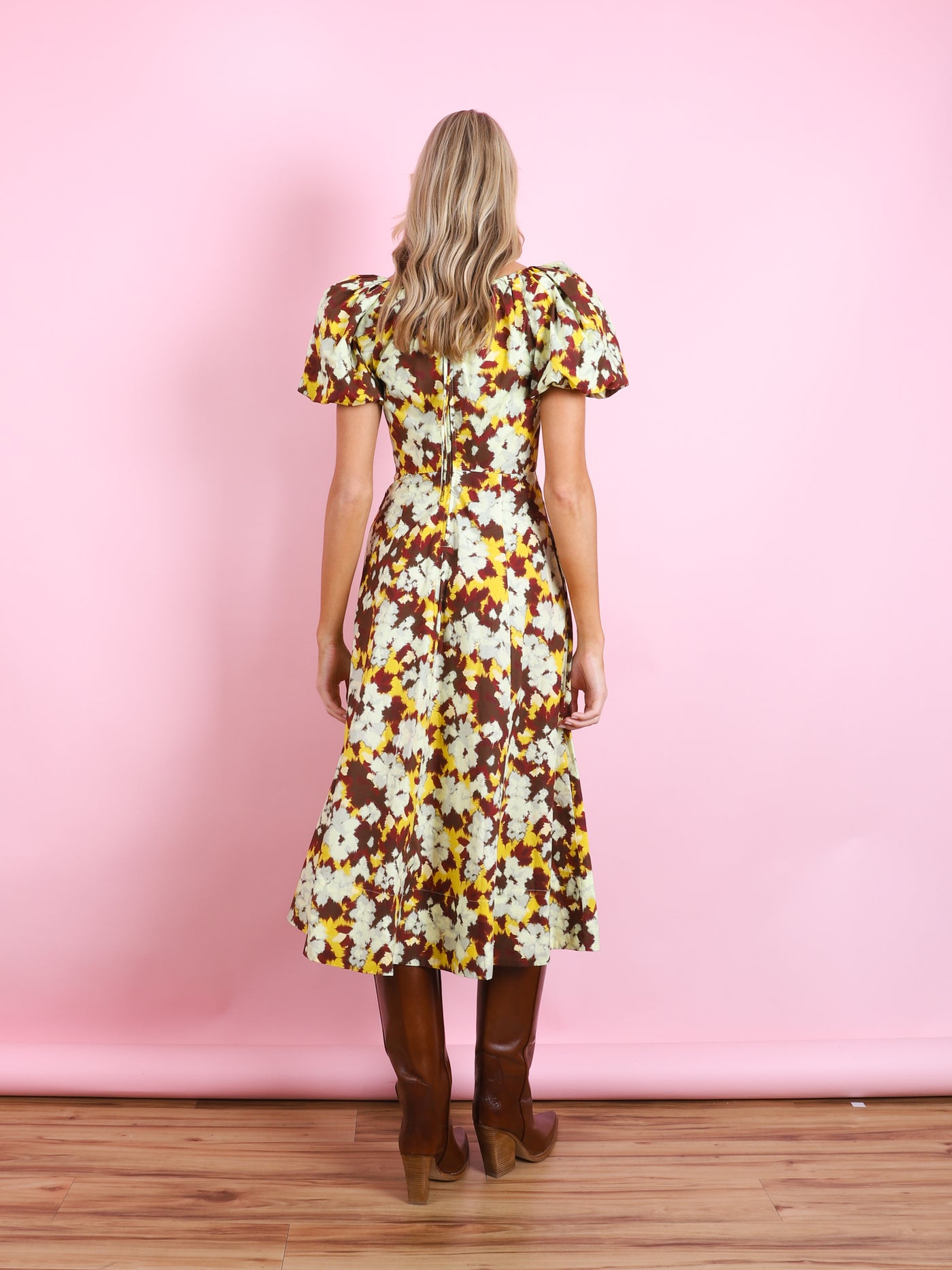 PRINTED IMARA DRESS