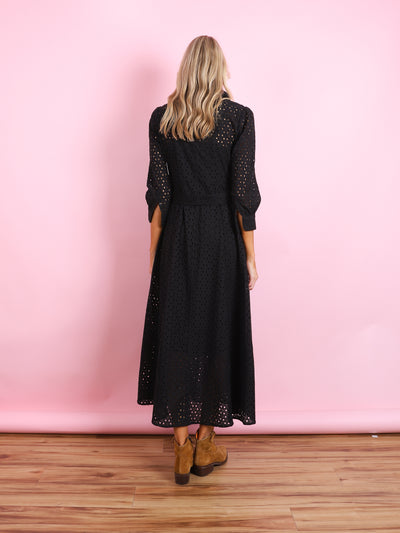 EYELET ELIOT DRESS