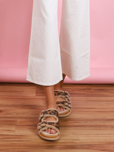 LEOPARD PRINT SANDAL