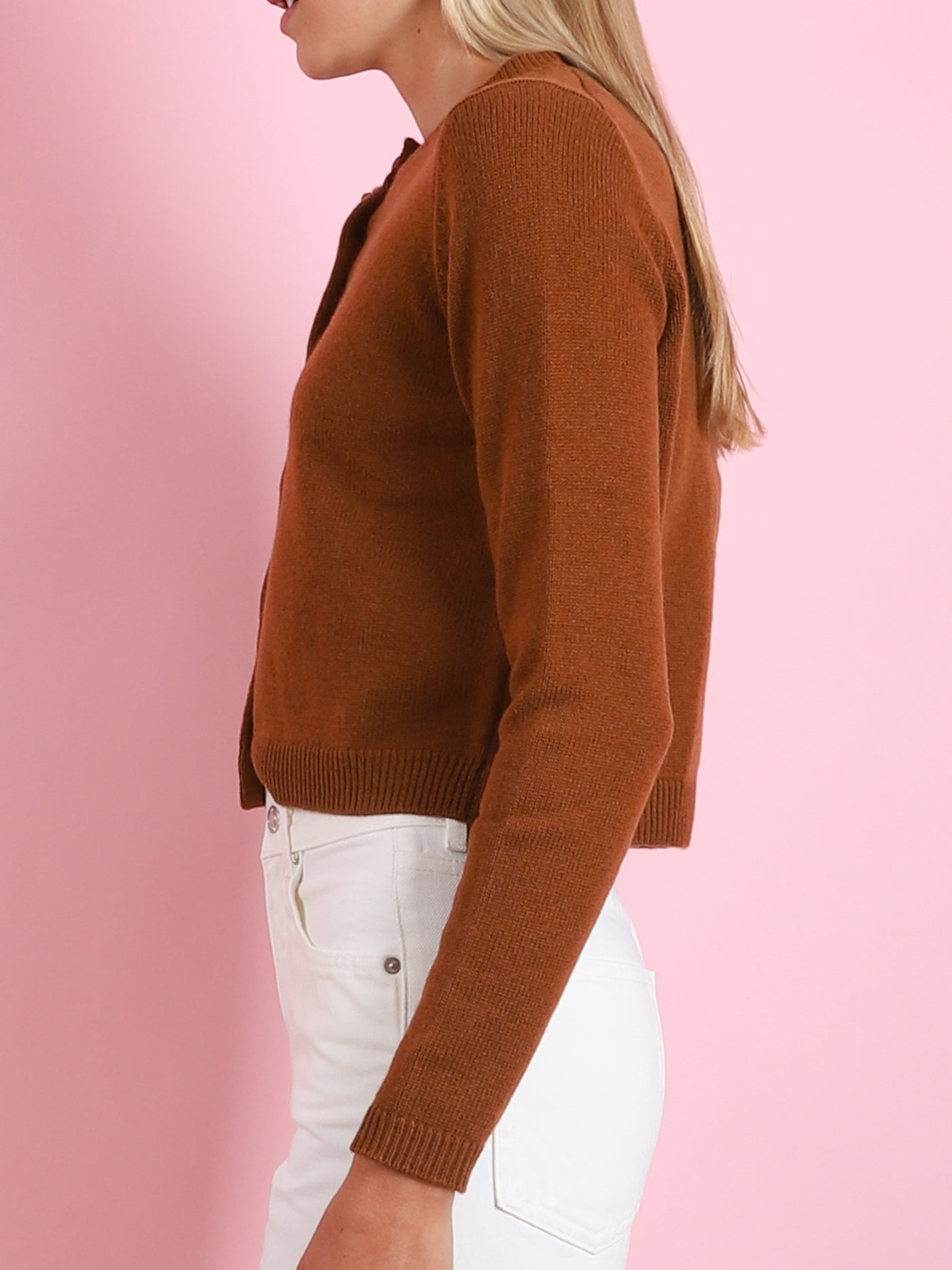RD CARDIGAN WITH FLOWER