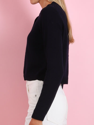RD CARDIGAN WITH FLOWER