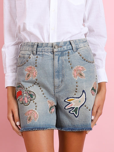 Kara Denim Shorts