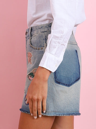 Kara Denim Shorts