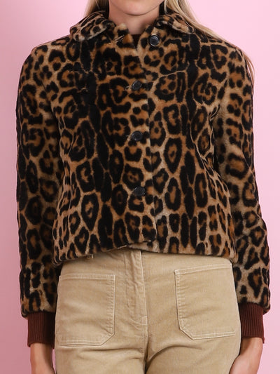 MONTMARTE SHEARLING CROPPED JACKET
