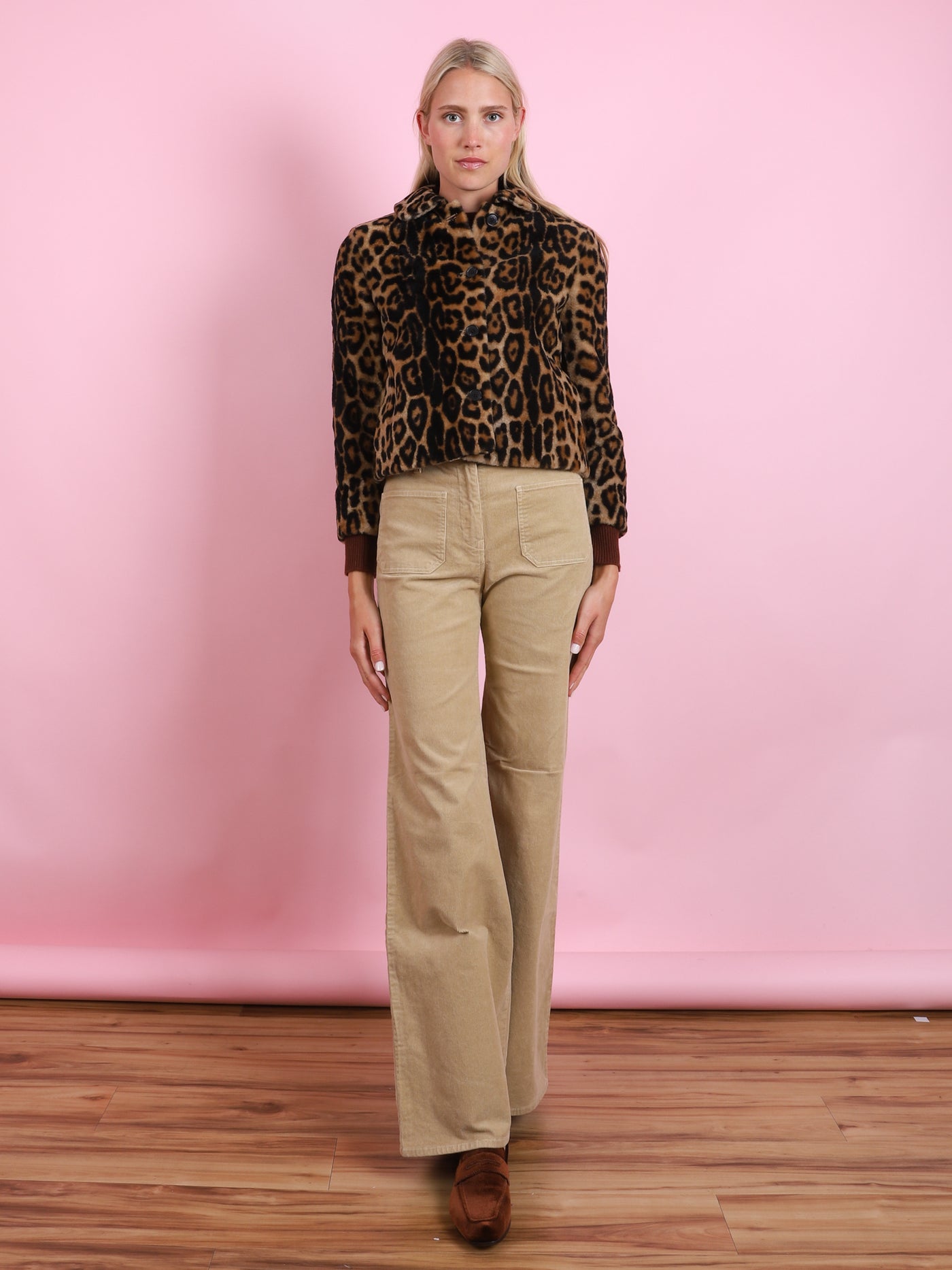 MONTMARTE SHEARLING CROPPED JACKET