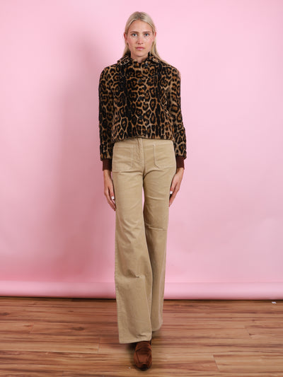 MONTMARTE SHEARLING CROPPED JACKET
