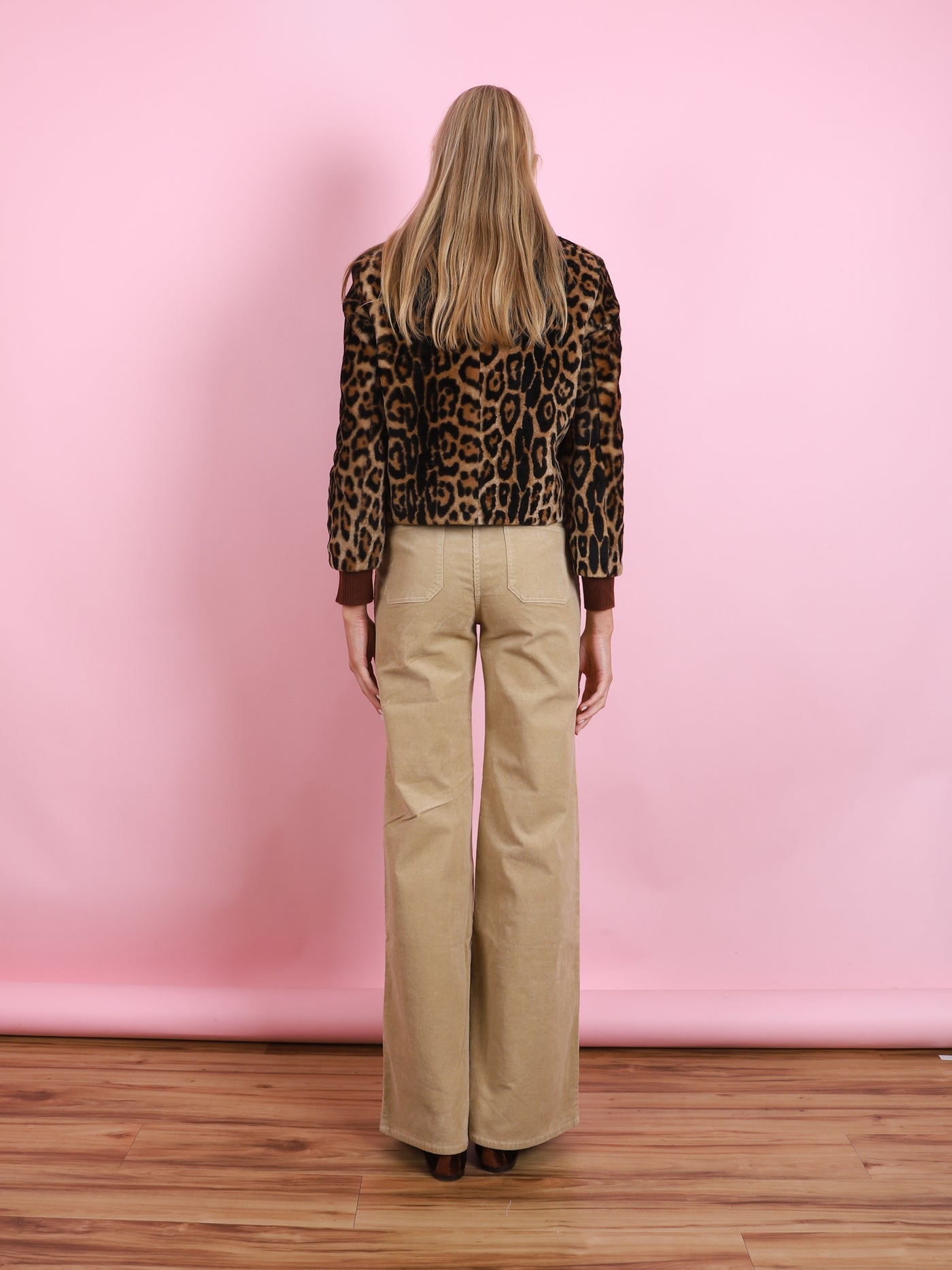 MONTMARTE SHEARLING CROPPED JACKET