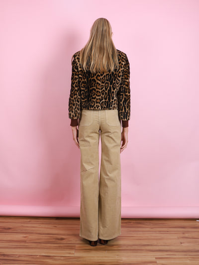 MONTMARTE SHEARLING CROPPED JACKET
