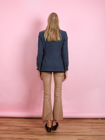 MULTICOLOR PLAID VICTORIA DORSET BLAZER