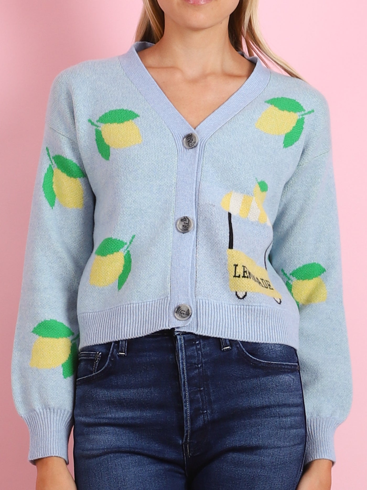 Lemonade Crop Cardigan