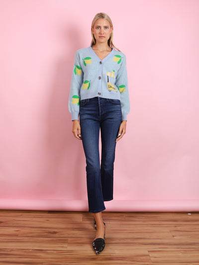 Lemonade Crop Cardigan
