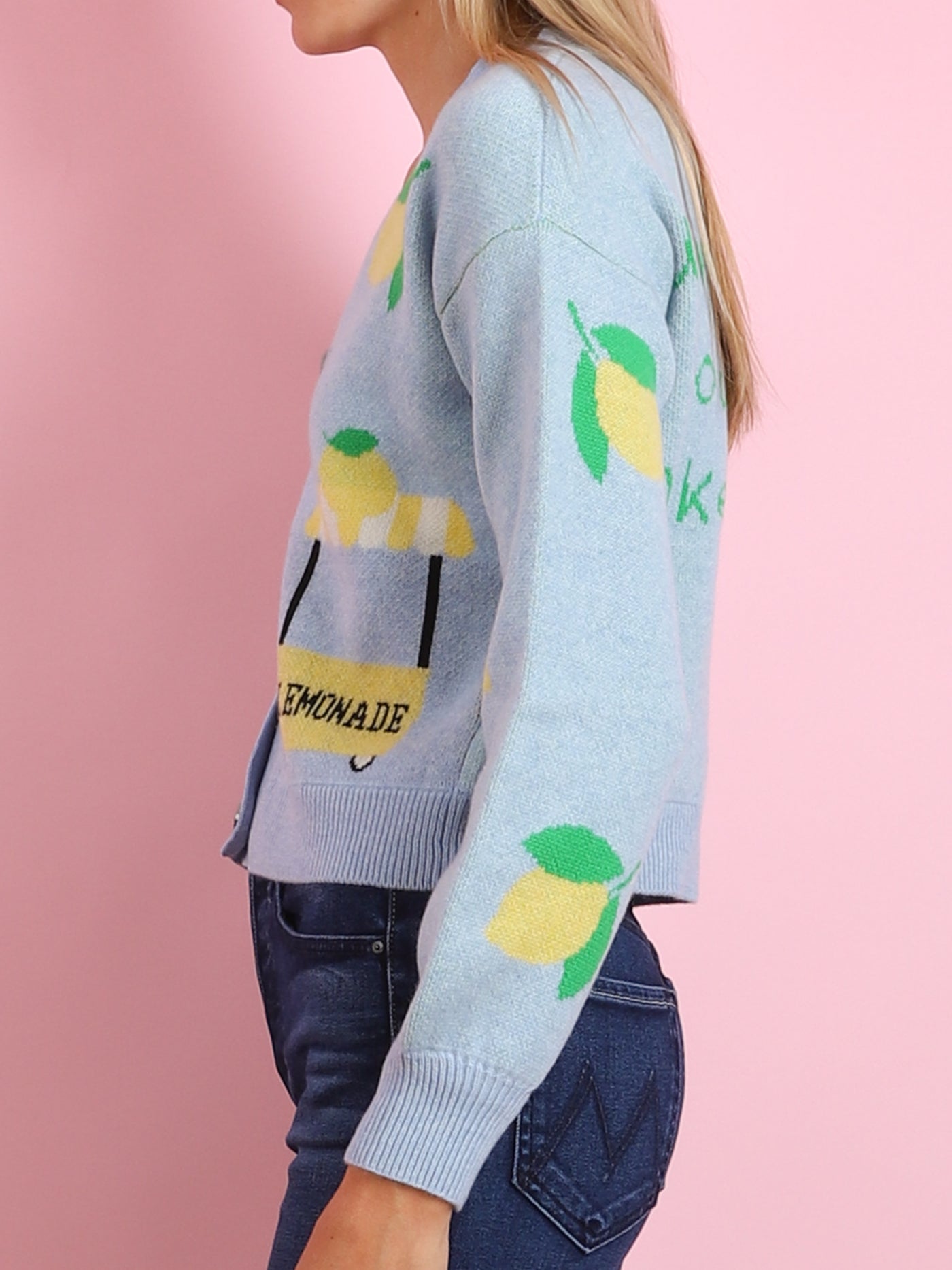 Lemonade Crop Cardigan