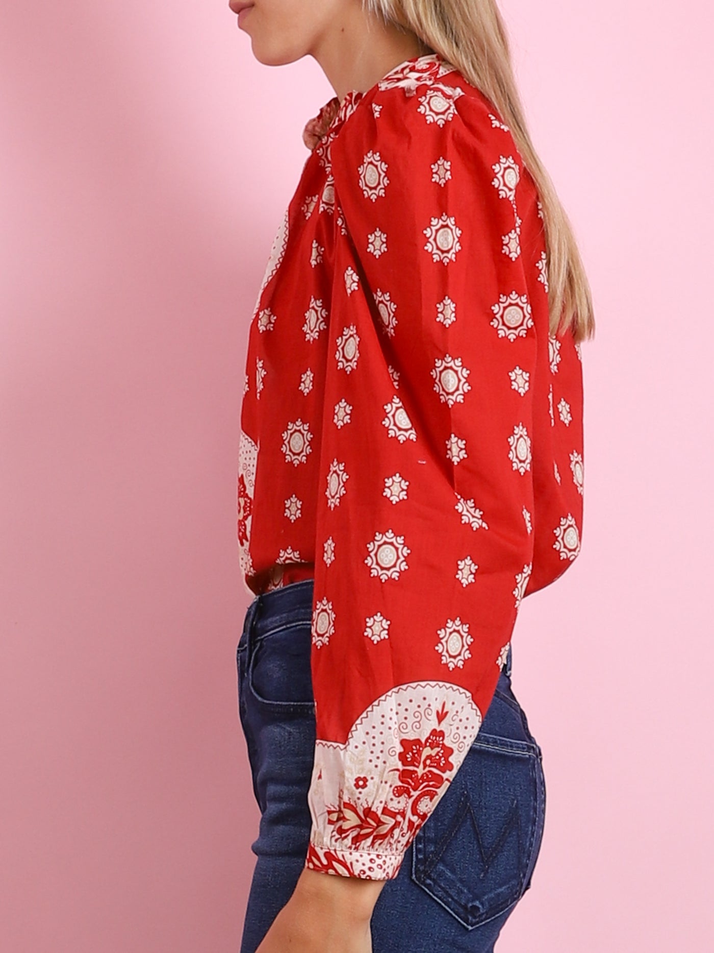 ANNABEL LAVA BANDANA SHIRT