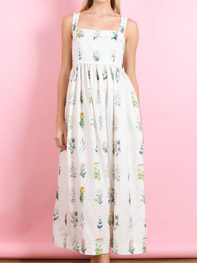 GREENHOUSE FLORAL SUNDRESS