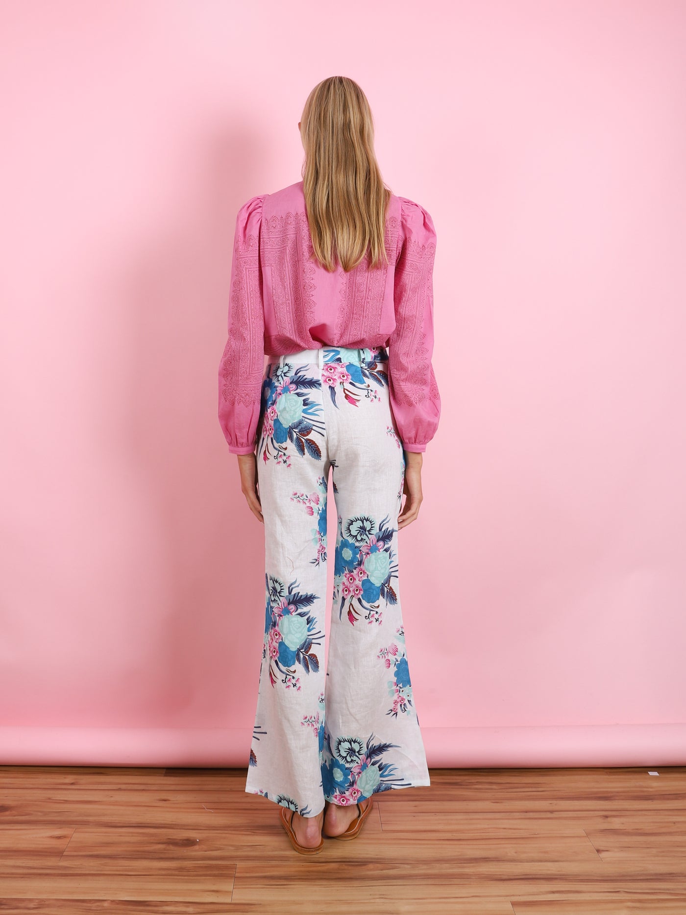 ANNABEL FUCHSIA TILE SHIRT