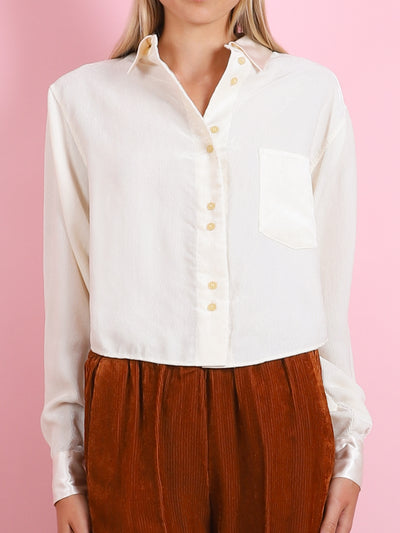 FLUID CHIC VELVET BOXY SHIRT