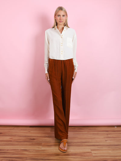 FLUID CHIC VELVET BOXY SHIRT