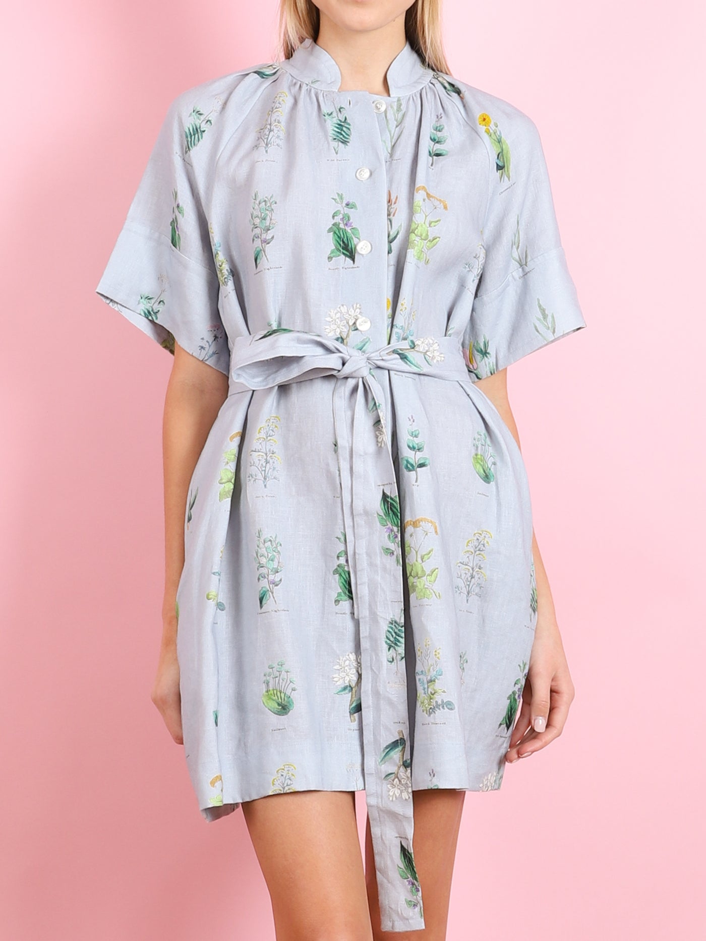 GREENHOUSE FLORAL DAY DRESS