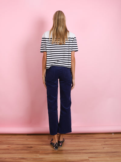THE BOOKIE FLOOD CORDUROY IN HOPSCOTCH