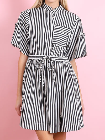 STRIPE FEBE DRESS