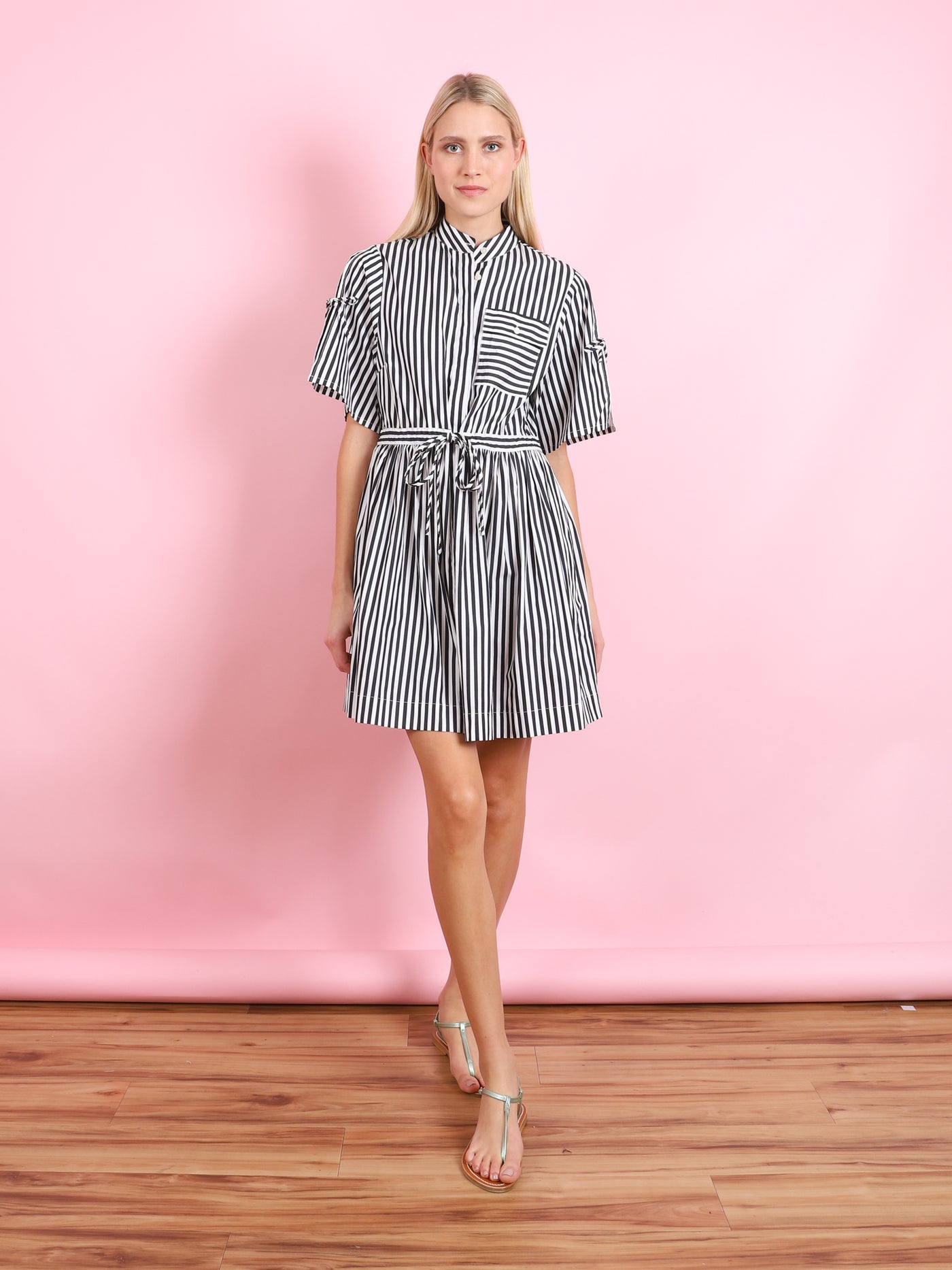 STRIPE FEBE DRESS