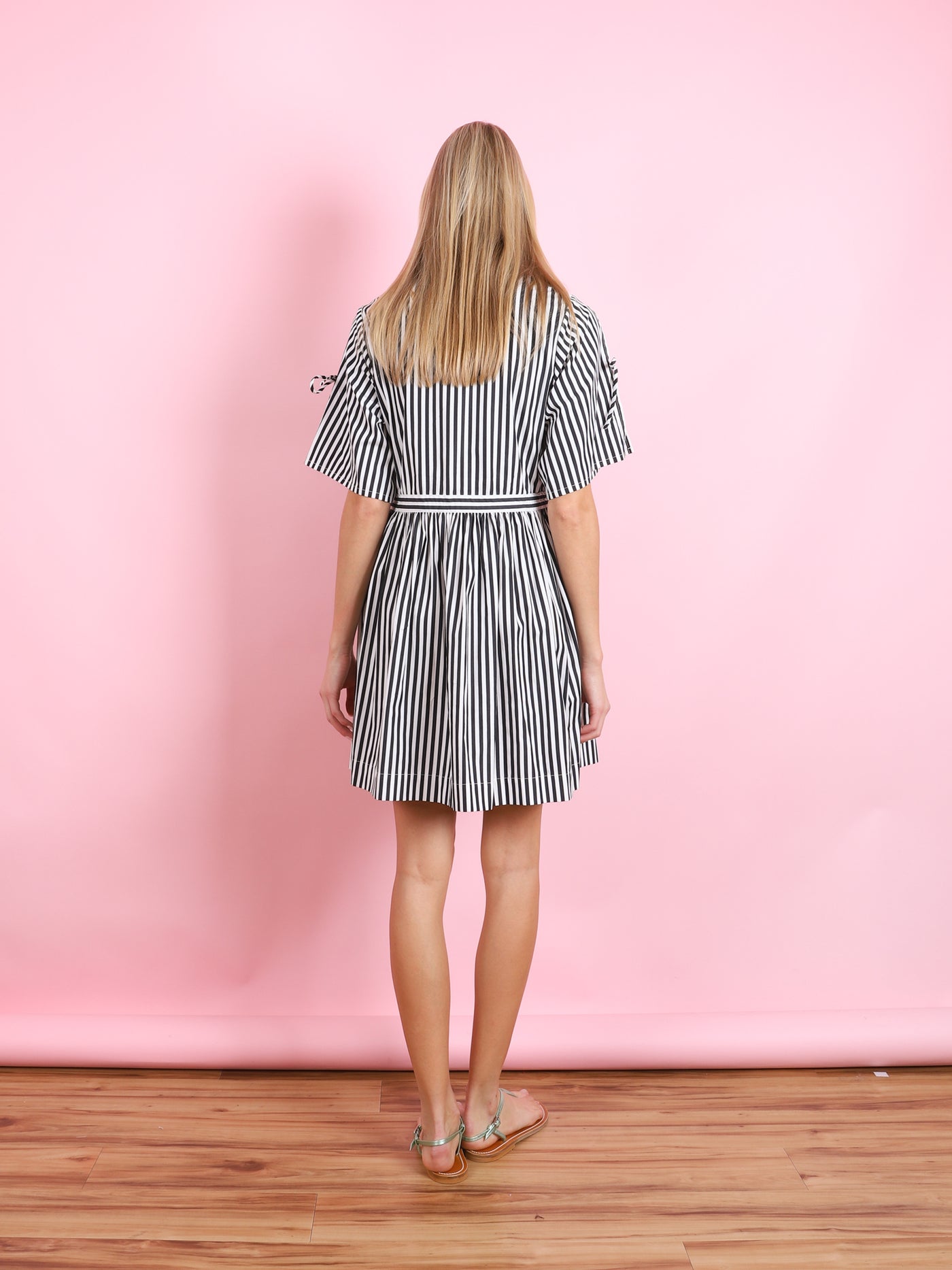 STRIPE FEBE DRESS