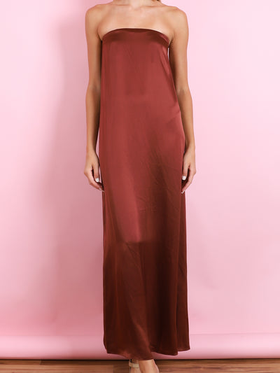 ARDEN B STRAPLESS MAXI DRESS