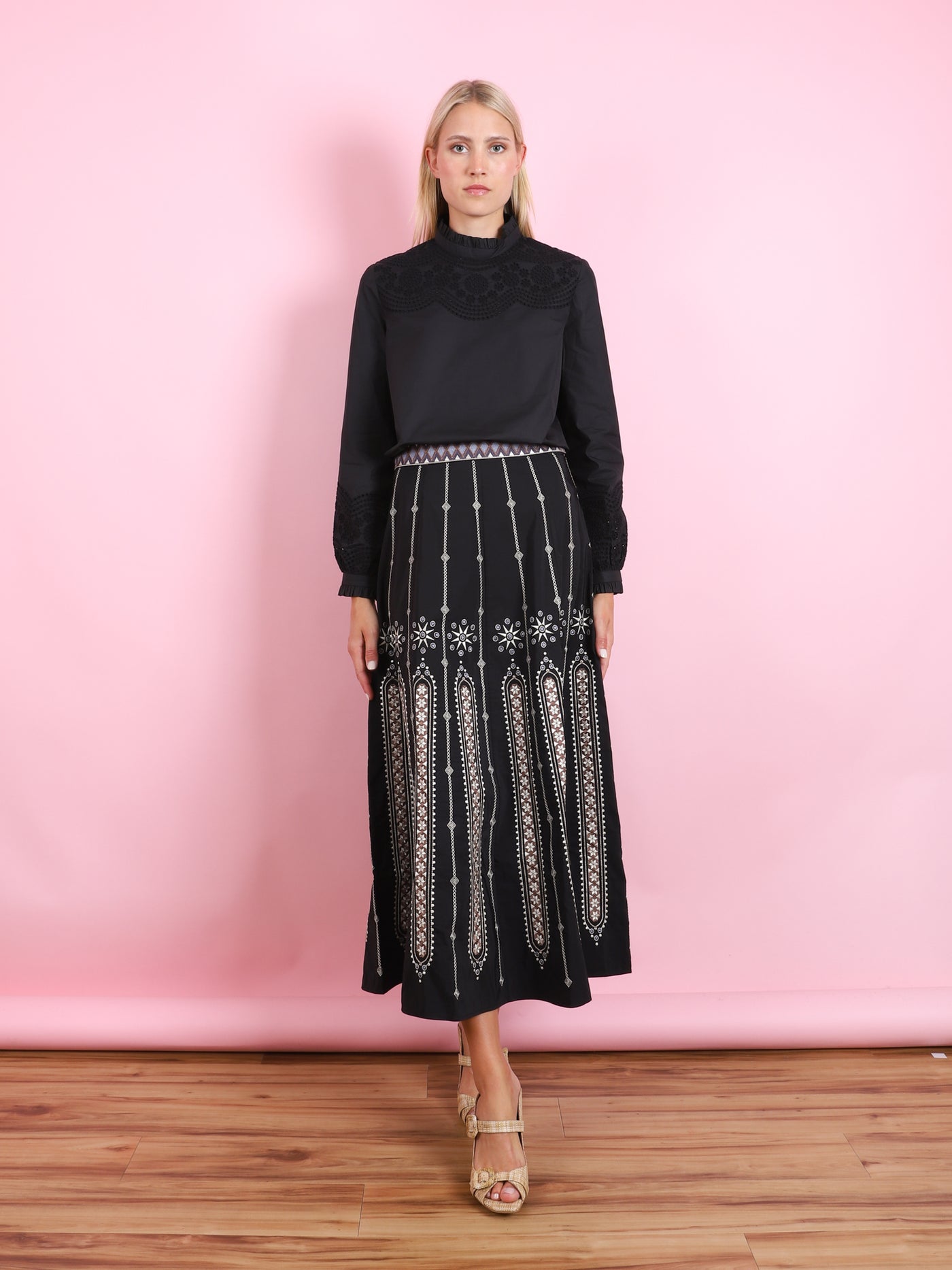 MONA BRODERIE ANGLAISE TOP