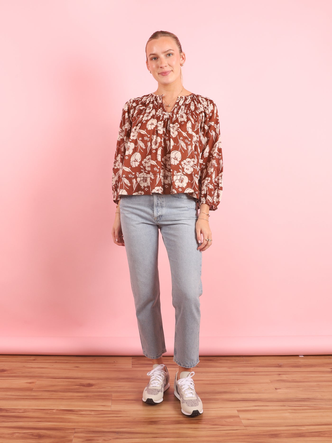 Floral Swift Top