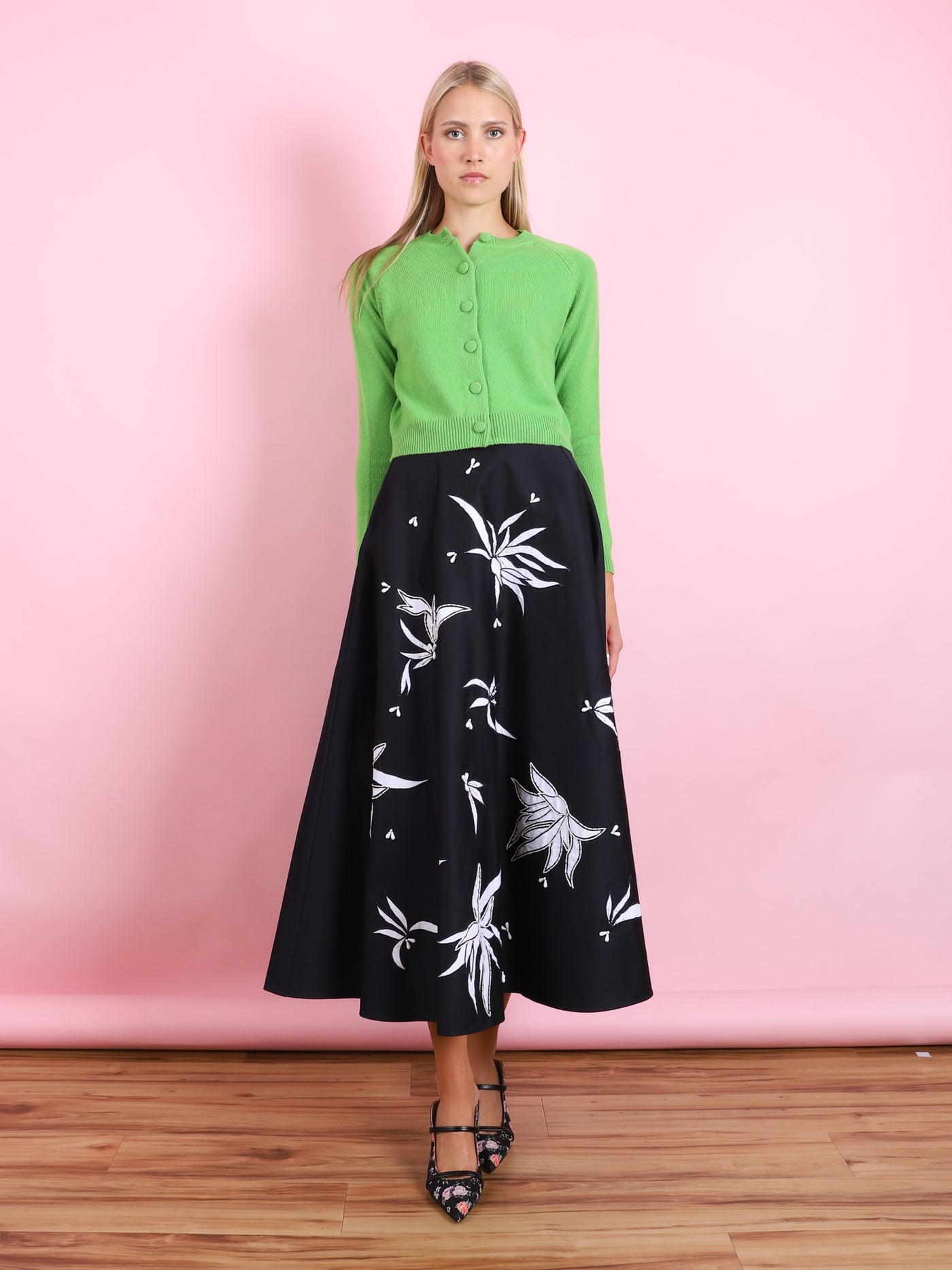 EMBELLISHED SKIRT