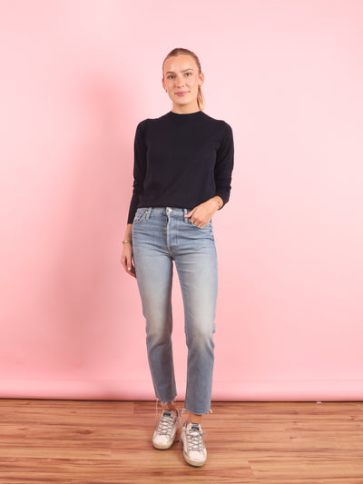 Navy Crewneck Sweater