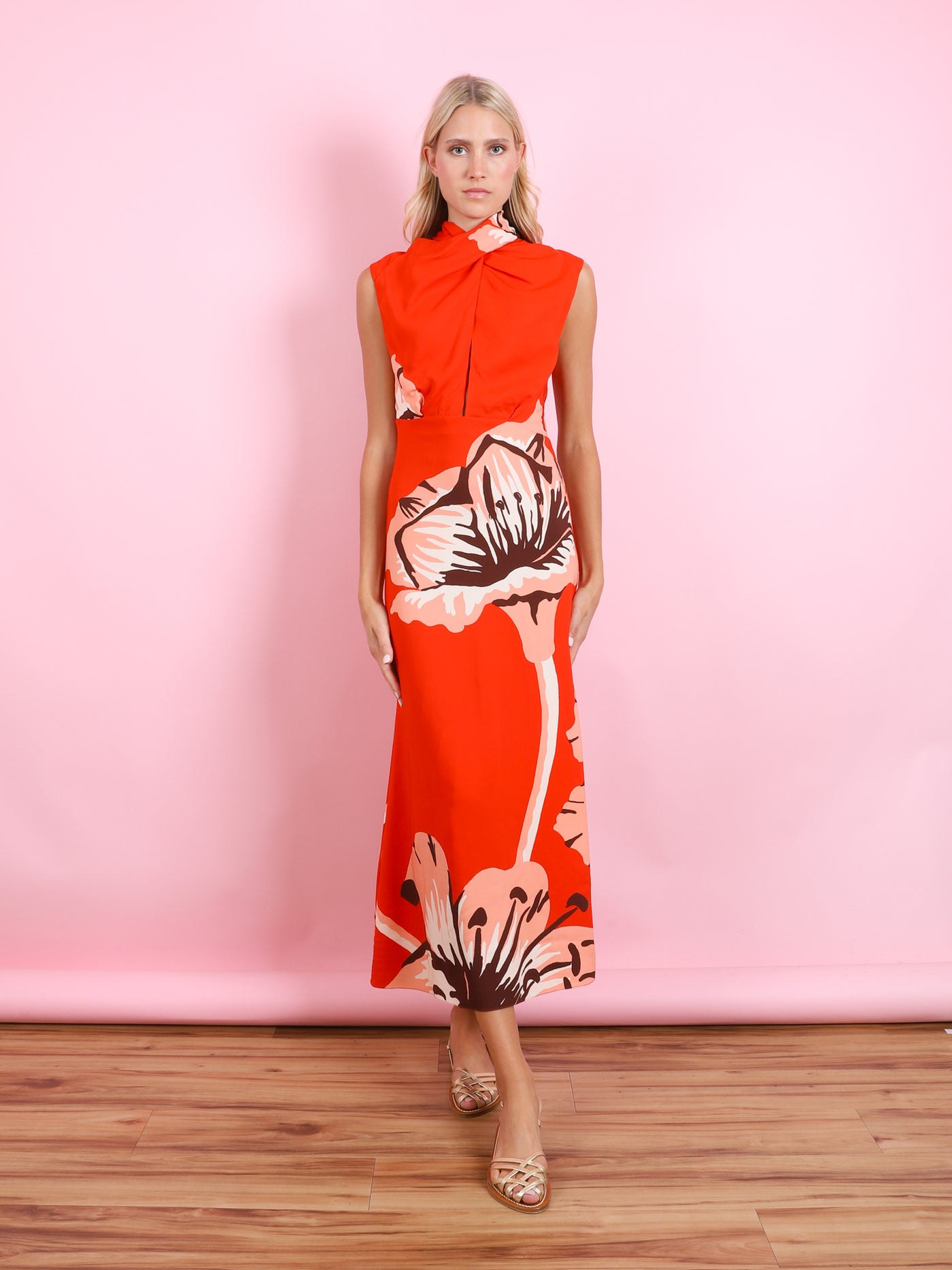AL SON DE LAS ASTROMELIAS DRESS