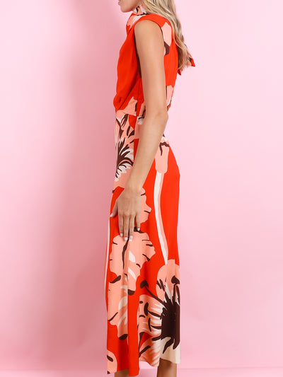 AL SON DE LAS ASTROMELIAS DRESS