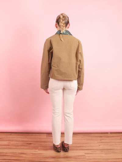 Sequin Collar Jacket