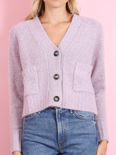 V-CARDIGAN WITH POCKETS