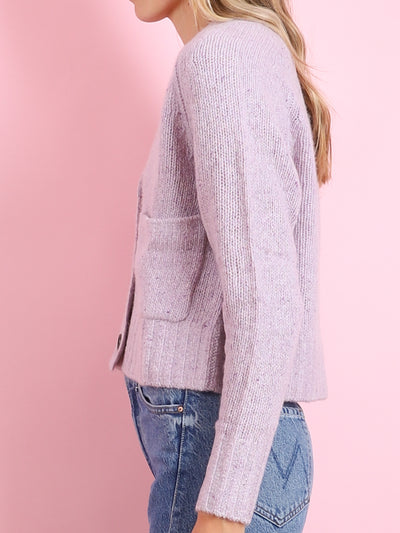 V-CARDIGAN WITH POCKETS
