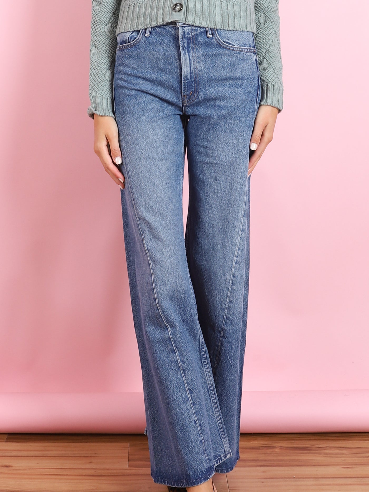 THE LEMON TWIST SNEAK JEAN