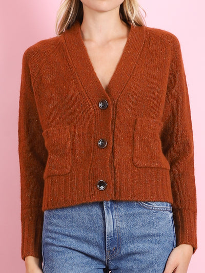 V-CARDIGAN WITH POCKETS