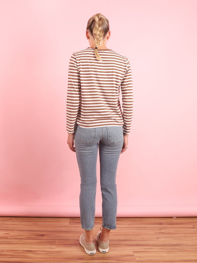 Stripe Modern Tee